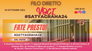 FILO DIRETTO: VOCI #SATYAGRAHA24